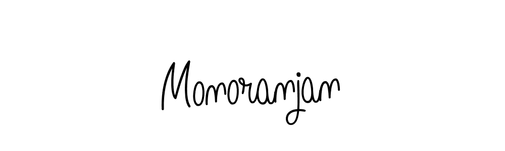 Create a beautiful signature design for name Monoranjan. With this signature (Angelique-Rose-font-FFP) fonts, you can make a handwritten signature for free. Monoranjan signature style 5 images and pictures png