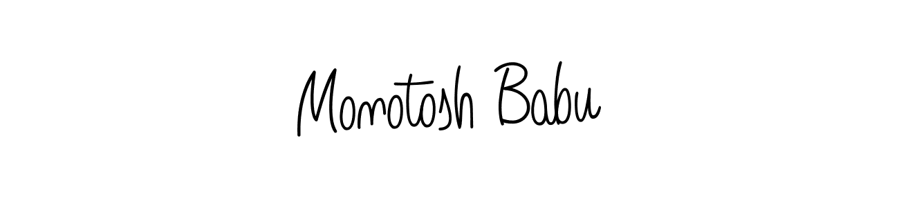 Here are the top 10 professional signature styles for the name Monotosh Babu. These are the best autograph styles you can use for your name. Monotosh Babu signature style 5 images and pictures png