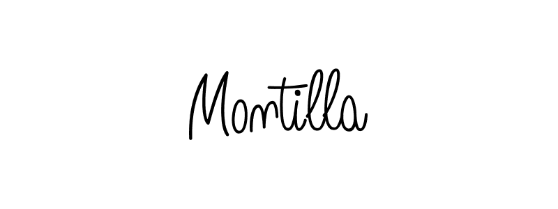 How to Draw Montilla signature style? Angelique-Rose-font-FFP is a latest design signature styles for name Montilla. Montilla signature style 5 images and pictures png