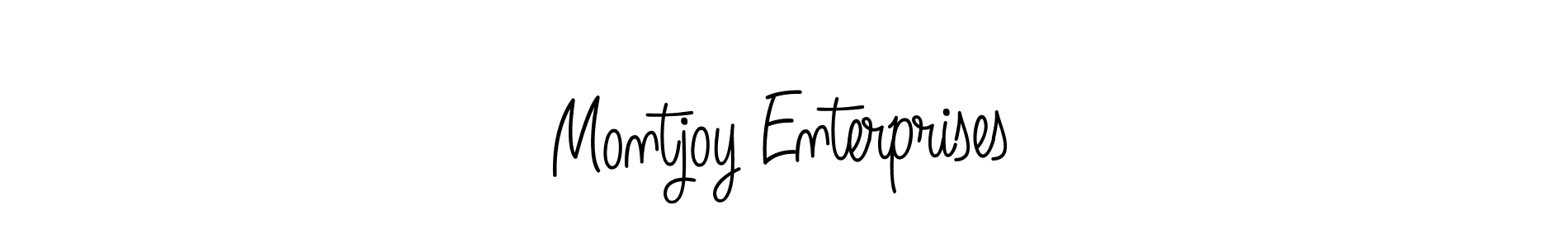 Make a beautiful signature design for name Montjoy Enterprises. Use this online signature maker to create a handwritten signature for free. Montjoy Enterprises signature style 5 images and pictures png