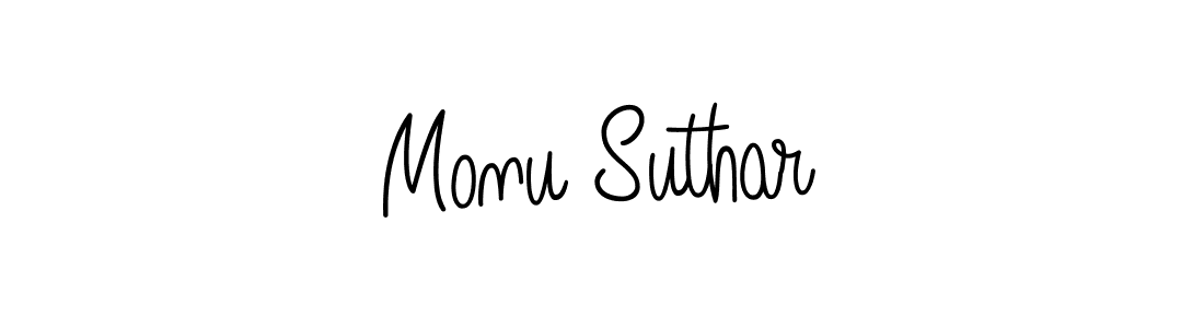 Once you've used our free online signature maker to create your best signature Angelique-Rose-font-FFP style, it's time to enjoy all of the benefits that Monu Suthar name signing documents. Monu Suthar signature style 5 images and pictures png