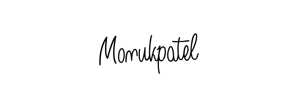 if you are searching for the best signature style for your name Monukpatel. so please give up your signature search. here we have designed multiple signature styles  using Angelique-Rose-font-FFP. Monukpatel signature style 5 images and pictures png
