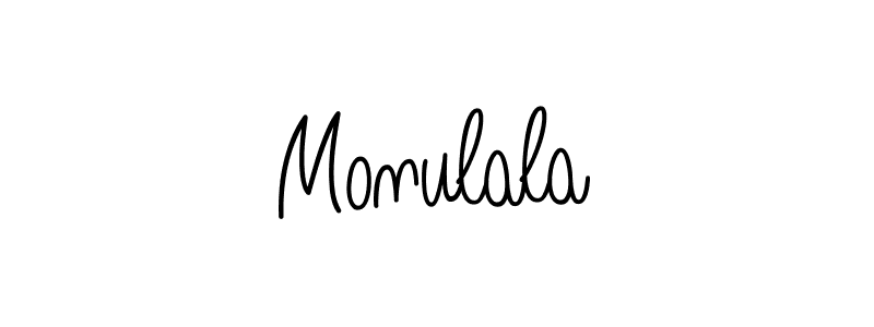 Make a short Monulala signature style. Manage your documents anywhere anytime using Angelique-Rose-font-FFP. Create and add eSignatures, submit forms, share and send files easily. Monulala signature style 5 images and pictures png