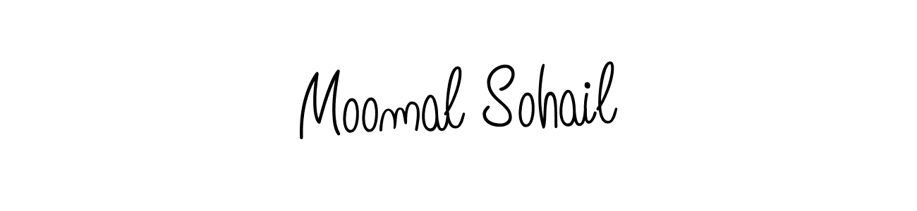 Best and Professional Signature Style for Moomal Sohail. Angelique-Rose-font-FFP Best Signature Style Collection. Moomal Sohail signature style 5 images and pictures png