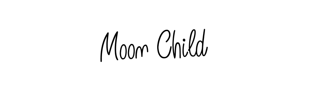 Best and Professional Signature Style for Moon Child. Angelique-Rose-font-FFP Best Signature Style Collection. Moon Child signature style 5 images and pictures png