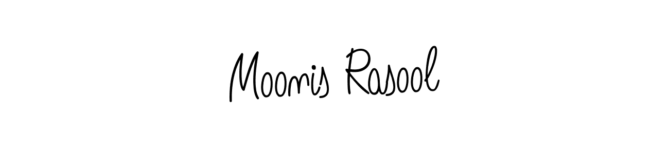 Make a beautiful signature design for name Moonis Rasool. Use this online signature maker to create a handwritten signature for free. Moonis Rasool signature style 5 images and pictures png