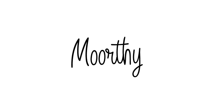 Moorthy stylish signature style. Best Handwritten Sign (Angelique-Rose-font-FFP) for my name. Handwritten Signature Collection Ideas for my name Moorthy. Moorthy signature style 5 images and pictures png