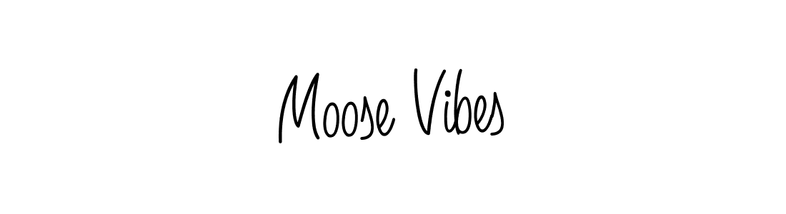 Angelique-Rose-font-FFP is a professional signature style that is perfect for those who want to add a touch of class to their signature. It is also a great choice for those who want to make their signature more unique. Get Moose Vibes name to fancy signature for free. Moose Vibes signature style 5 images and pictures png