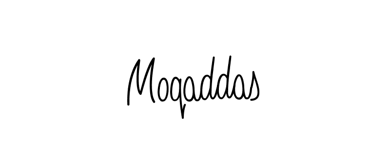 The best way (Angelique-Rose-font-FFP) to make a short signature is to pick only two or three words in your name. The name Moqaddas include a total of six letters. For converting this name. Moqaddas signature style 5 images and pictures png