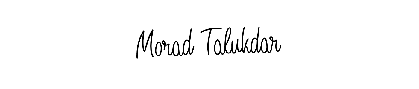 Also we have Morad Talukdar name is the best signature style. Create professional handwritten signature collection using Angelique-Rose-font-FFP autograph style. Morad Talukdar signature style 5 images and pictures png