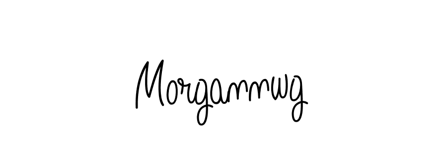 How to make Morgannwg name signature. Use Angelique-Rose-font-FFP style for creating short signs online. This is the latest handwritten sign. Morgannwg signature style 5 images and pictures png