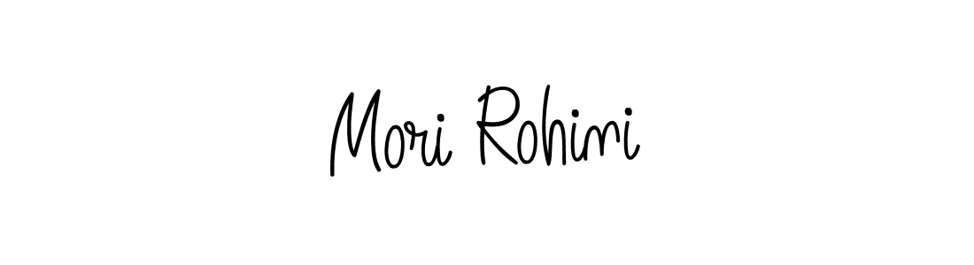 Once you've used our free online signature maker to create your best signature Angelique-Rose-font-FFP style, it's time to enjoy all of the benefits that Mori Rohini name signing documents. Mori Rohini signature style 5 images and pictures png