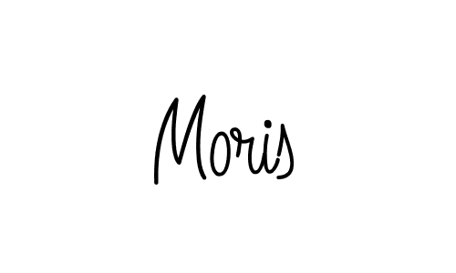 Design your own signature with our free online signature maker. With this signature software, you can create a handwritten (Angelique-Rose-font-FFP) signature for name Moris. Moris signature style 5 images and pictures png