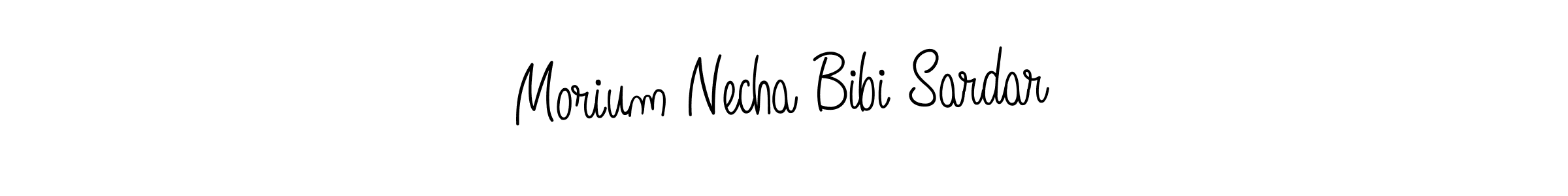 This is the best signature style for the Morium Necha Bibi Sardar name. Also you like these signature font (Angelique-Rose-font-FFP). Mix name signature. Morium Necha Bibi Sardar signature style 5 images and pictures png