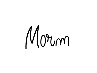 It looks lik you need a new signature style for name Morm. Design unique handwritten (Angelique-Rose-font-FFP) signature with our free signature maker in just a few clicks. Morm signature style 5 images and pictures png