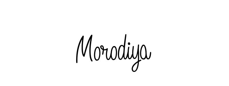 How to Draw Morodiya signature style? Angelique-Rose-font-FFP is a latest design signature styles for name Morodiya. Morodiya signature style 5 images and pictures png