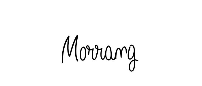 Best and Professional Signature Style for Morrang. Angelique-Rose-font-FFP Best Signature Style Collection. Morrang signature style 5 images and pictures png