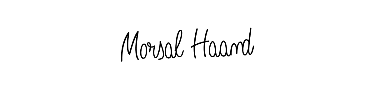 Also You can easily find your signature by using the search form. We will create Morsal Haand name handwritten signature images for you free of cost using Angelique-Rose-font-FFP sign style. Morsal Haand signature style 5 images and pictures png