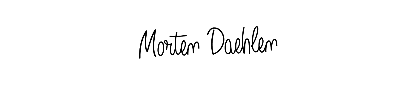 Once you've used our free online signature maker to create your best signature Angelique-Rose-font-FFP style, it's time to enjoy all of the benefits that Morten Daehlen name signing documents. Morten Daehlen signature style 5 images and pictures png