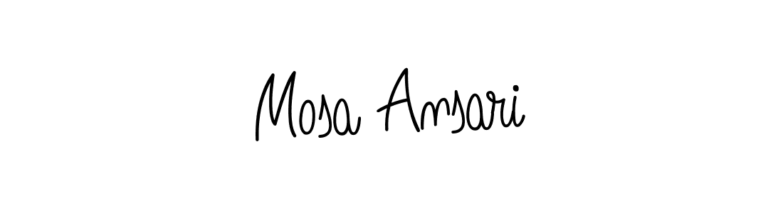 Here are the top 10 professional signature styles for the name Mosa Ansari. These are the best autograph styles you can use for your name. Mosa Ansari signature style 5 images and pictures png