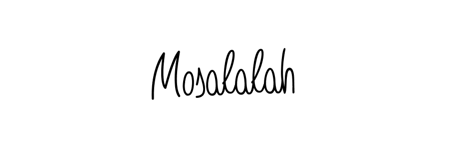 Mosalalah stylish signature style. Best Handwritten Sign (Angelique-Rose-font-FFP) for my name. Handwritten Signature Collection Ideas for my name Mosalalah. Mosalalah signature style 5 images and pictures png