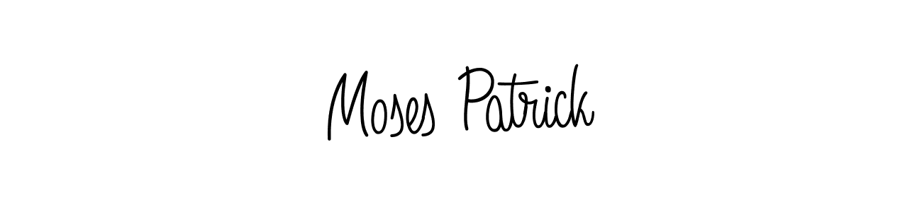 How to Draw Moses Patrick signature style? Angelique-Rose-font-FFP is a latest design signature styles for name Moses Patrick. Moses Patrick signature style 5 images and pictures png