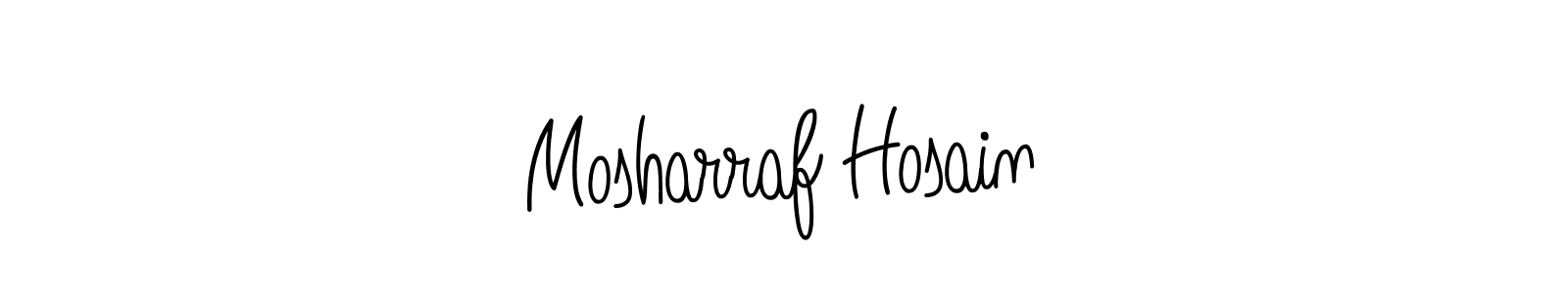 Make a beautiful signature design for name Mosharraf Hosain. Use this online signature maker to create a handwritten signature for free. Mosharraf Hosain signature style 5 images and pictures png