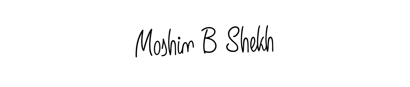 Also You can easily find your signature by using the search form. We will create Moshin B Shekh name handwritten signature images for you free of cost using Angelique-Rose-font-FFP sign style. Moshin B Shekh signature style 5 images and pictures png