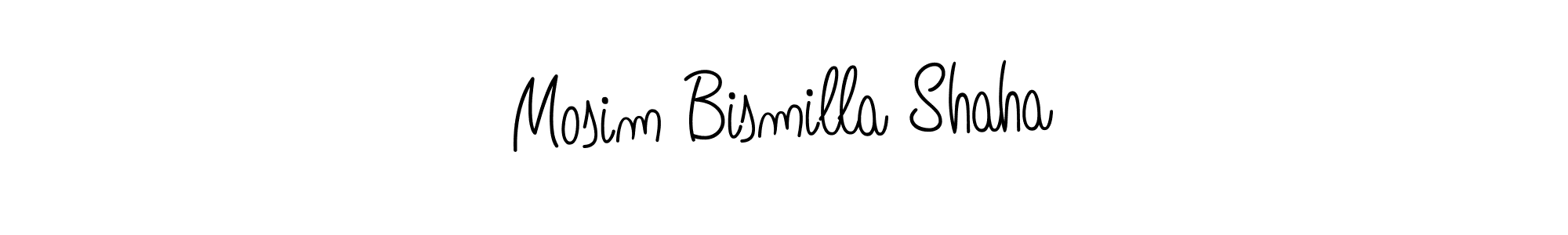 Once you've used our free online signature maker to create your best signature Angelique-Rose-font-FFP style, it's time to enjoy all of the benefits that Mosim Bismilla Shaha name signing documents. Mosim Bismilla Shaha signature style 5 images and pictures png