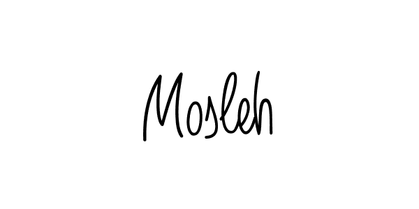 Once you've used our free online signature maker to create your best signature Angelique-Rose-font-FFP style, it's time to enjoy all of the benefits that Mosleh name signing documents. Mosleh signature style 5 images and pictures png