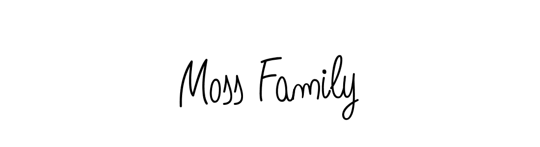 if you are searching for the best signature style for your name Moss Family. so please give up your signature search. here we have designed multiple signature styles  using Angelique-Rose-font-FFP. Moss Family signature style 5 images and pictures png