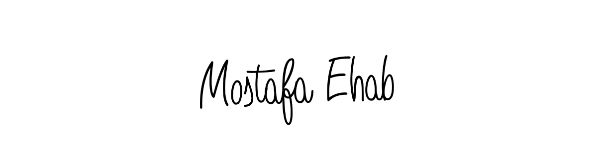 Also we have Mostafa Ehab name is the best signature style. Create professional handwritten signature collection using Angelique-Rose-font-FFP autograph style. Mostafa Ehab signature style 5 images and pictures png