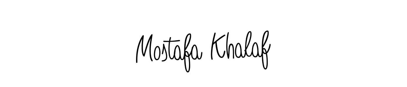 Best and Professional Signature Style for Mostafa Khalaf. Angelique-Rose-font-FFP Best Signature Style Collection. Mostafa Khalaf signature style 5 images and pictures png