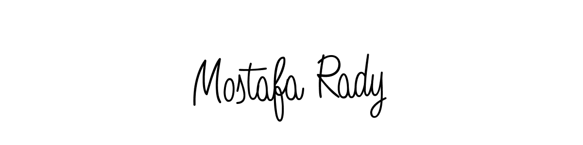 Mostafa Rady stylish signature style. Best Handwritten Sign (Angelique-Rose-font-FFP) for my name. Handwritten Signature Collection Ideas for my name Mostafa Rady. Mostafa Rady signature style 5 images and pictures png