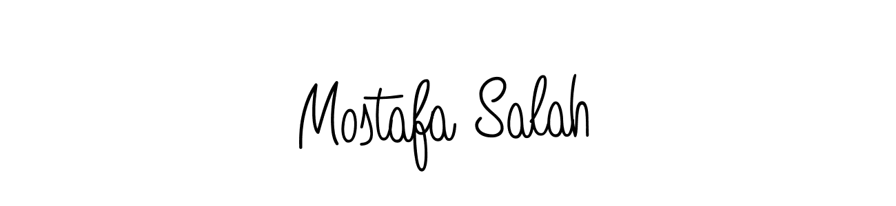 How to make Mostafa Salah signature? Angelique-Rose-font-FFP is a professional autograph style. Create handwritten signature for Mostafa Salah name. Mostafa Salah signature style 5 images and pictures png