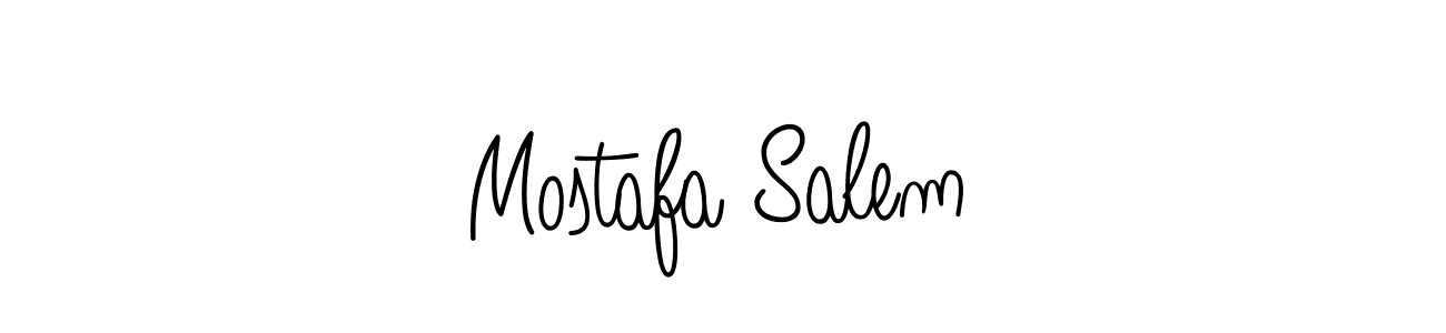 How to Draw Mostafa Salem signature style? Angelique-Rose-font-FFP is a latest design signature styles for name Mostafa Salem. Mostafa Salem signature style 5 images and pictures png