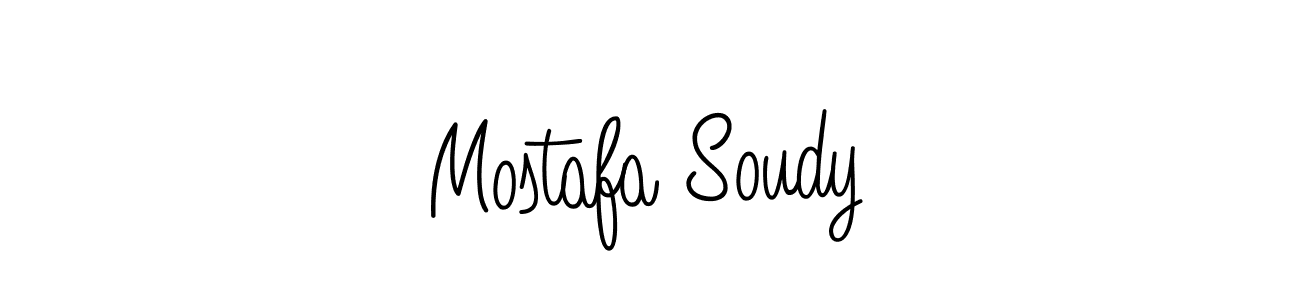 Mostafa Soudy stylish signature style. Best Handwritten Sign (Angelique-Rose-font-FFP) for my name. Handwritten Signature Collection Ideas for my name Mostafa Soudy. Mostafa Soudy signature style 5 images and pictures png