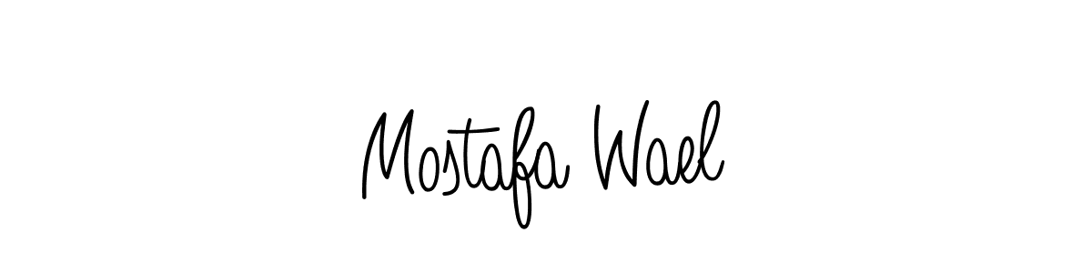 Check out images of Autograph of Mostafa Wael name. Actor Mostafa Wael Signature Style. Angelique-Rose-font-FFP is a professional sign style online. Mostafa Wael signature style 5 images and pictures png