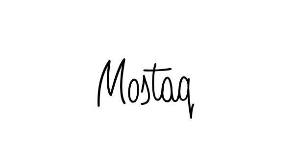 Make a beautiful signature design for name Mostaq. With this signature (Angelique-Rose-font-FFP) style, you can create a handwritten signature for free. Mostaq signature style 5 images and pictures png