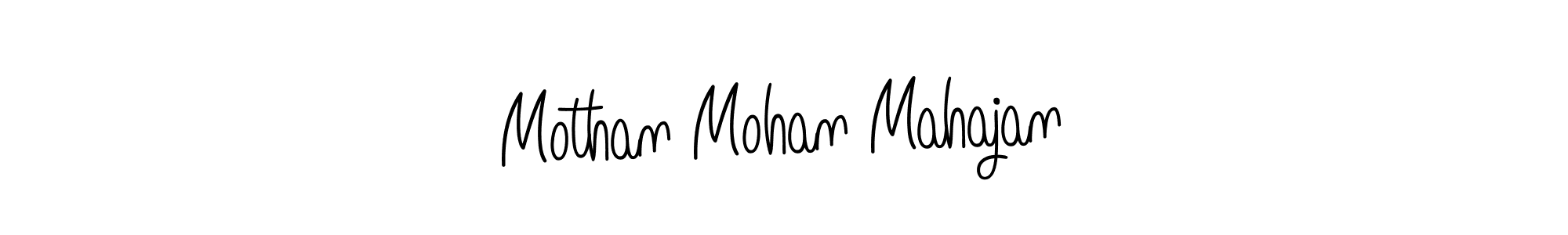 It looks lik you need a new signature style for name Mothan Mohan Mahajan. Design unique handwritten (Angelique-Rose-font-FFP) signature with our free signature maker in just a few clicks. Mothan Mohan Mahajan signature style 5 images and pictures png