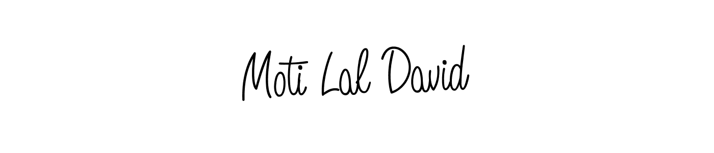 Also we have Moti Lal David name is the best signature style. Create professional handwritten signature collection using Angelique-Rose-font-FFP autograph style. Moti Lal David signature style 5 images and pictures png