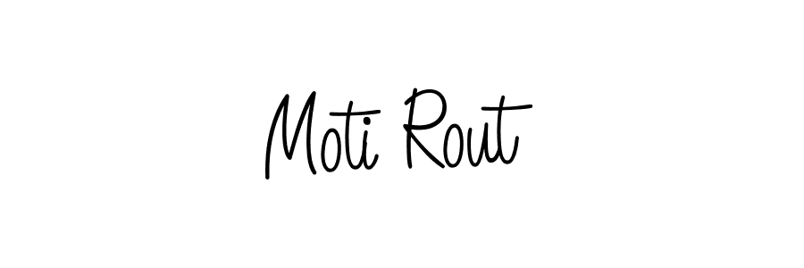 How to Draw Moti Rout signature style? Angelique-Rose-font-FFP is a latest design signature styles for name Moti Rout. Moti Rout signature style 5 images and pictures png