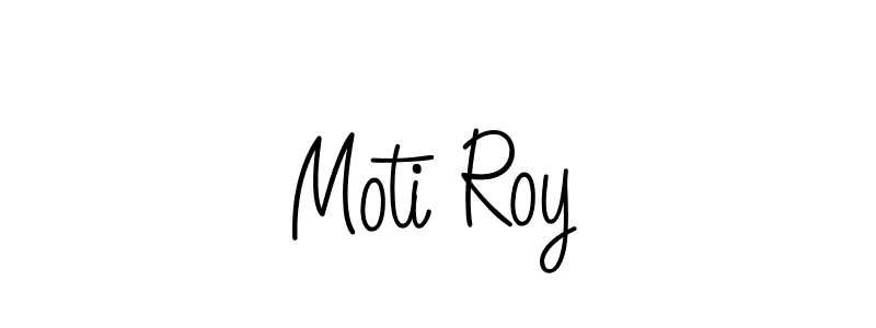 How to make Moti Roy signature? Angelique-Rose-font-FFP is a professional autograph style. Create handwritten signature for Moti Roy name. Moti Roy signature style 5 images and pictures png