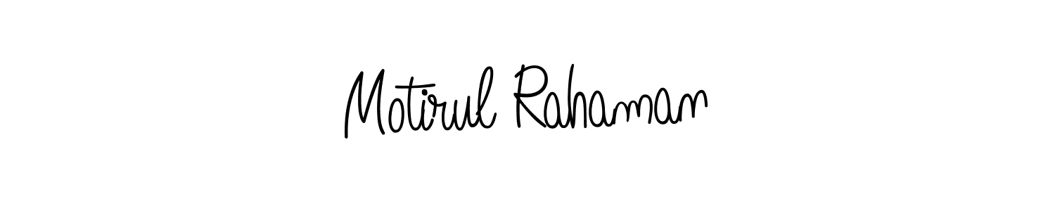 Once you've used our free online signature maker to create your best signature Angelique-Rose-font-FFP style, it's time to enjoy all of the benefits that Motirul Rahaman name signing documents. Motirul Rahaman signature style 5 images and pictures png