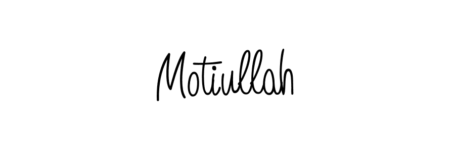 Motiullah stylish signature style. Best Handwritten Sign (Angelique-Rose-font-FFP) for my name. Handwritten Signature Collection Ideas for my name Motiullah. Motiullah signature style 5 images and pictures png
