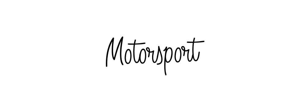 You should practise on your own different ways (Angelique-Rose-font-FFP) to write your name (Motorsport) in signature. don't let someone else do it for you. Motorsport signature style 5 images and pictures png