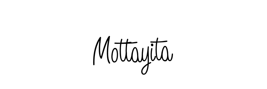 Also we have Mottayita name is the best signature style. Create professional handwritten signature collection using Angelique-Rose-font-FFP autograph style. Mottayita signature style 5 images and pictures png
