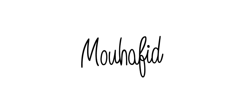 Make a beautiful signature design for name Mouhafid. With this signature (Angelique-Rose-font-FFP) style, you can create a handwritten signature for free. Mouhafid signature style 5 images and pictures png