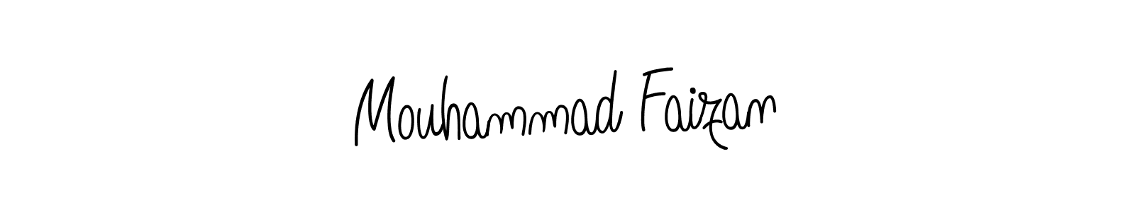 Angelique-Rose-font-FFP is a professional signature style that is perfect for those who want to add a touch of class to their signature. It is also a great choice for those who want to make their signature more unique. Get Mouhammad Faizan name to fancy signature for free. Mouhammad Faizan signature style 5 images and pictures png