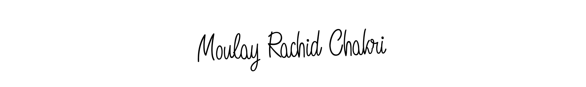 It looks lik you need a new signature style for name Moulay Rachid Chakri. Design unique handwritten (Angelique-Rose-font-FFP) signature with our free signature maker in just a few clicks. Moulay Rachid Chakri signature style 5 images and pictures png